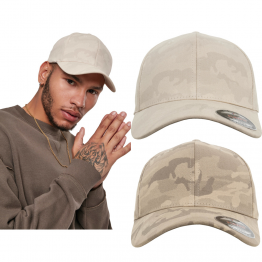 Кепка FlexFit 6277LC Biege Camo 