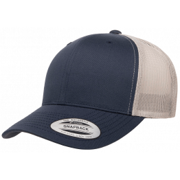 Кепка FlexFit 6606T Retro Trucker - Navy/Silver
