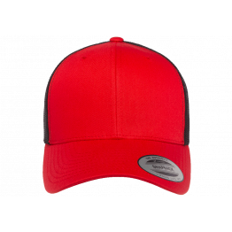 Кепка FlexFit 6606T Retro Trucker - Red/Black