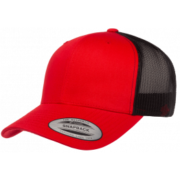 Кепка FlexFit 6606T Retro Trucker - Red/Black