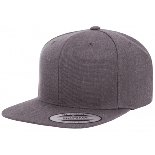 Кепка FlexFit 6089M - Classic Snapback Dark Heather