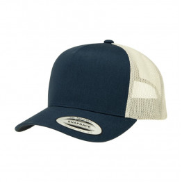 Кепка FlexFit 500T - Navy/Silver