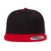 Кепка FlexFit 6089MT - Classic Snapback Black/Red