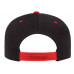 Кепка FlexFit 6089MT - Classic Snapback Black/Red
