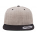 Кепка FlexFit 6089MT - Classic Snapback Heather/Black