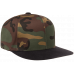 Кепка FlexFit 6089TC - Classic Snapback Camo/Black