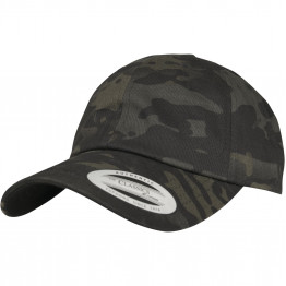 Кепка FlexFit 6245MC Dad Hat - Multicam Black