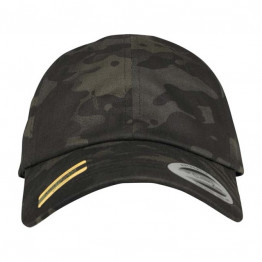 Кепка FlexFit 6245MC Dad Hat - Multicam Black