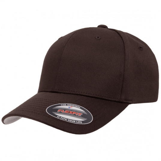 Кепка FlexFit 6277 Wooly Combed Brown