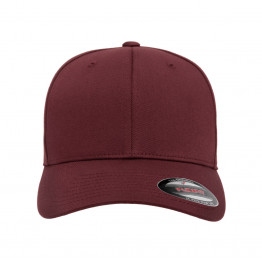 Кепка FlexFit 6277 Wooly Combed Maroon