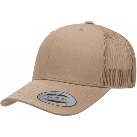 Кепка FlexFit 6606 Retro Trucker - Khaki