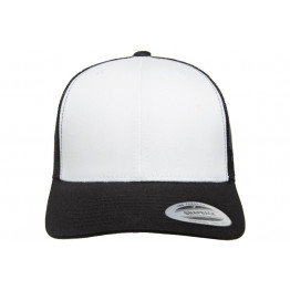 Кепка FlexFit 6606W Retro Trucker - Black/White/Black