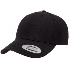Кепка FlexFit 6789M - Curved Visor Snapback Black