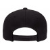 Кепка FlexFit 6789M - Curved Visor Snapback Black