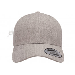 Кепка FlexFit 6789M - Curved Visor Snapback Heather Grey