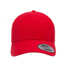 Кепка FlexFit 6789M - Curved Visor Snapback Red
