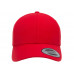 Кепка FlexFit 6789M - Curved Visor Snapback Red