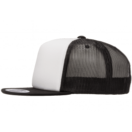 Кепка FlexFit 6005FW NO FOAM Trucker Black/White/Black