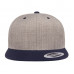 Кепка FlexFit 6089MT - Classic Snapback Heather/Navy
