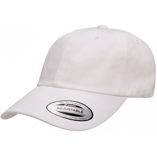 Кепка FlexFit 6245CM Dad Hat - White