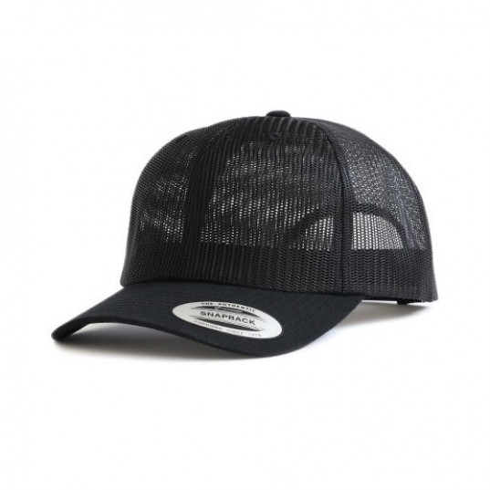 Кепка FlexFit 6606 Retro Trucker - All Mesh Black