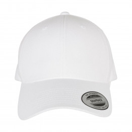 Кепка FlexFit 6789M - Curved Visor Snapback White